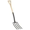 VIDAXL Fourche à Creuser De Jardin Poignée En Yd Acier / Bois De Frêne -Magasin De Fournitures De Jardin 6464c636b32324.61172517