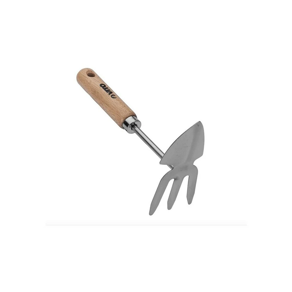 Kit 5 Outils De Jardin Manche Bois Vito Inox Et Fer Forgés à La Main 7 Kit 5 Outils De Jardin Manche Bois Vito Inox Et Fer Forgés à La Main – Image 5