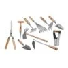 Kit 10 Outils De Jardin Manche Bois Vito Inox Et Fer Forgés à La Main -Magasin De Fournitures De Jardin 646e5833264f17.78781380