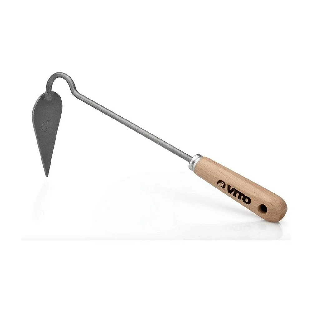 Kit 3 Outils De Jardin Manche Bois Vito Inox Et Fer Forgés à La Main 5 Kit 3 Outils De Jardin Manche Bois Vito Inox Et Fer Forgés à La Main – Image 3