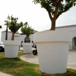 Pot De Fleurs Magnolia 120 ø120x114cm - Blanc -Magasin De Fournitures De Jardin 6470a36c999712.75885788