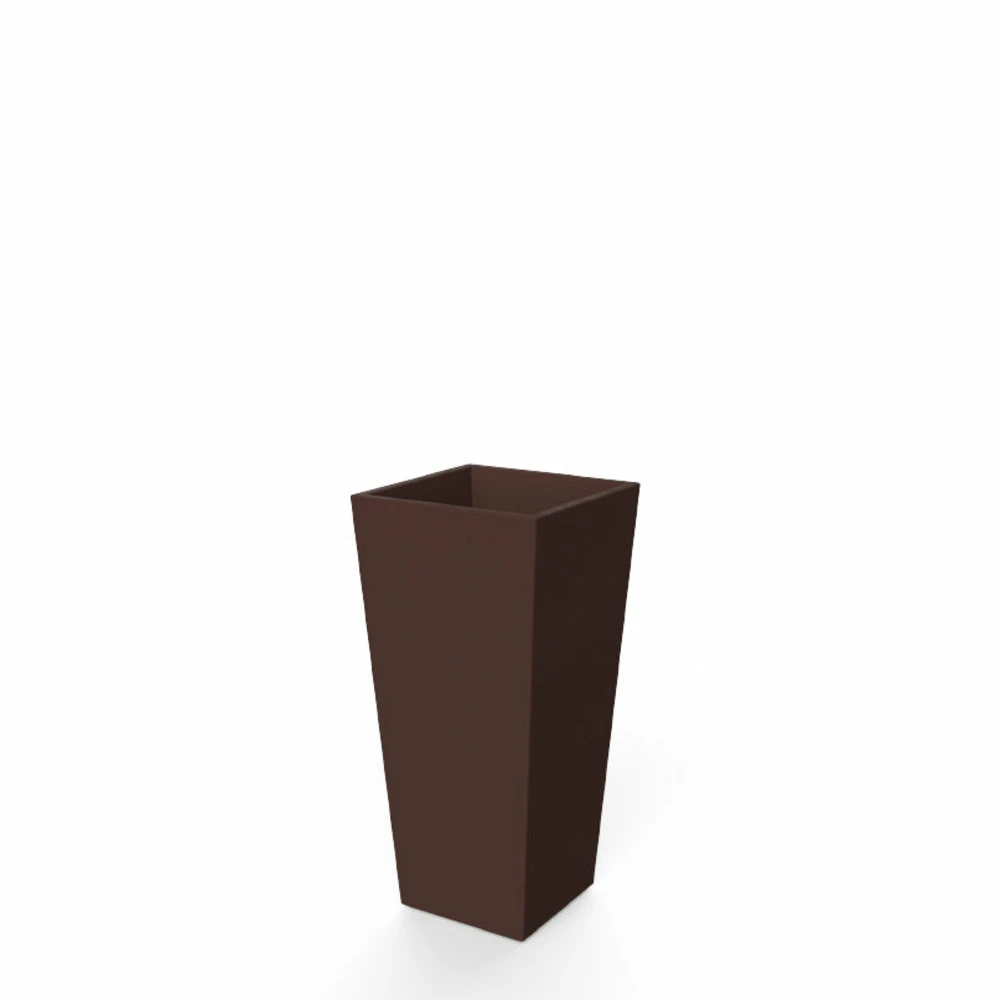 Pot De Fleurs Melisa 50 50x50x110cm - Bronze 3 Pot De Fleurs Melisa 50 50x50x110cm - Bronze