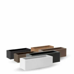 Jardinière Jara 100x35x32cm - Noir -Magasin De Fournitures De Jardin 6478c46b117b70.40081424