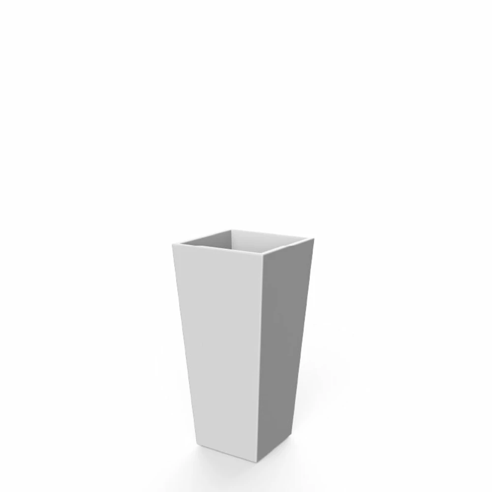 Pot De Fleurs Melisa 50 50x50x110cm - Blanc 3 Pot De Fleurs Melisa 50 50x50x110cm - Blanc