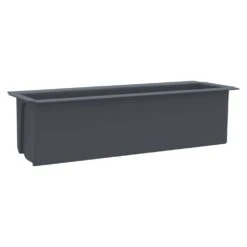 VIDAXL Boîtes à Fleurs Pour Palettes Euro 12 Pcs Gris 36x13,5x9,5cm Pp -Magasin De Fournitures De Jardin 6479895a700d17.70465996