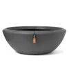Bol à Plantes Bas Arc Granite 61x25 Cm Anthracite -Magasin De Fournitures De Jardin 6479895d1bf7a0.31009224
