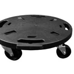 VIDAXL Support Sur Roulettes Pour Plantes Diamètre 40 Cm Noir 275 Kg -Magasin De Fournitures De Jardin 64798cbd4c59a1.21244110