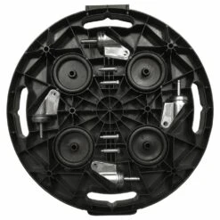 VIDAXL Support Sur Roulettes Pour Plantes Diamètre 40 Cm Noir 275 Kg -Magasin De Fournitures De Jardin 64798cbd5a9897.25714066