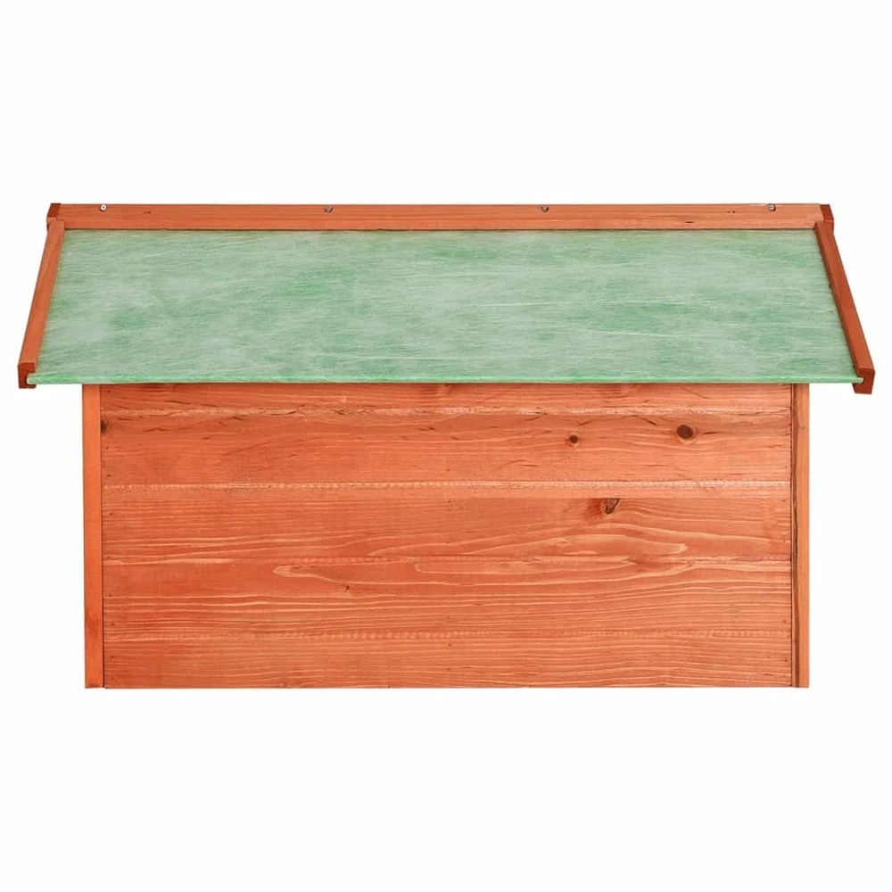 VIDAXL Garage De Tondeuse à Gazon 72x87x50 Cm Bois De Sapin Solide 7 VIDAXL Garage De Tondeuse à Gazon 72x87x50 Cm Bois De Sapin Solide – Image 5
