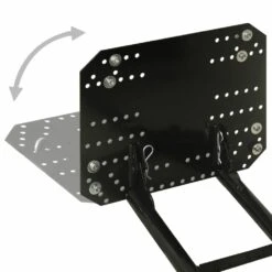 VIDAXL Chasse-neige Pour Vtt 115x38 Cm Noir -Magasin De Fournitures De Jardin 6480d37b94d087.93308578