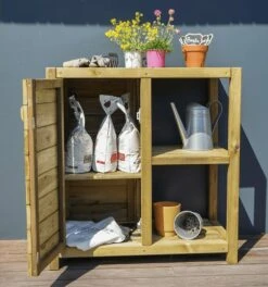 Table De Rempotage Avec étagères Et Porte - Essencia 8 Table De Rempotage Avec étagères Et Porte - Essencia -Magasin De Fournitures De Jardin 6482764172b8d6.87507624