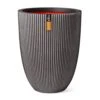 Vase élégant Groove 46x58 Cm Anthracite -Magasin De Fournitures De Jardin 6482c45ad559c6.71566534