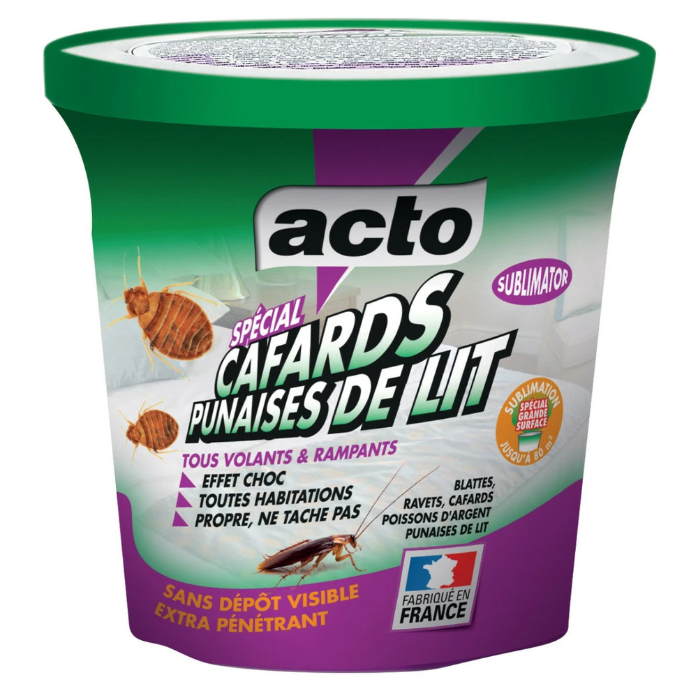 Acto Sublimator, éliminateur De Cafards Et Punaises De Lit 3 Acto Sublimator, éliminateur De Cafards Et Punaises De Lit