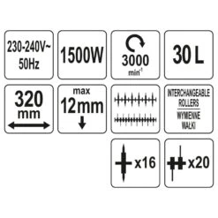 Scarificateur électrique 1500 W 15 Scarificateur électrique 1500 W -Magasin De Fournitures De Jardin 648b4e36766f87.87289132