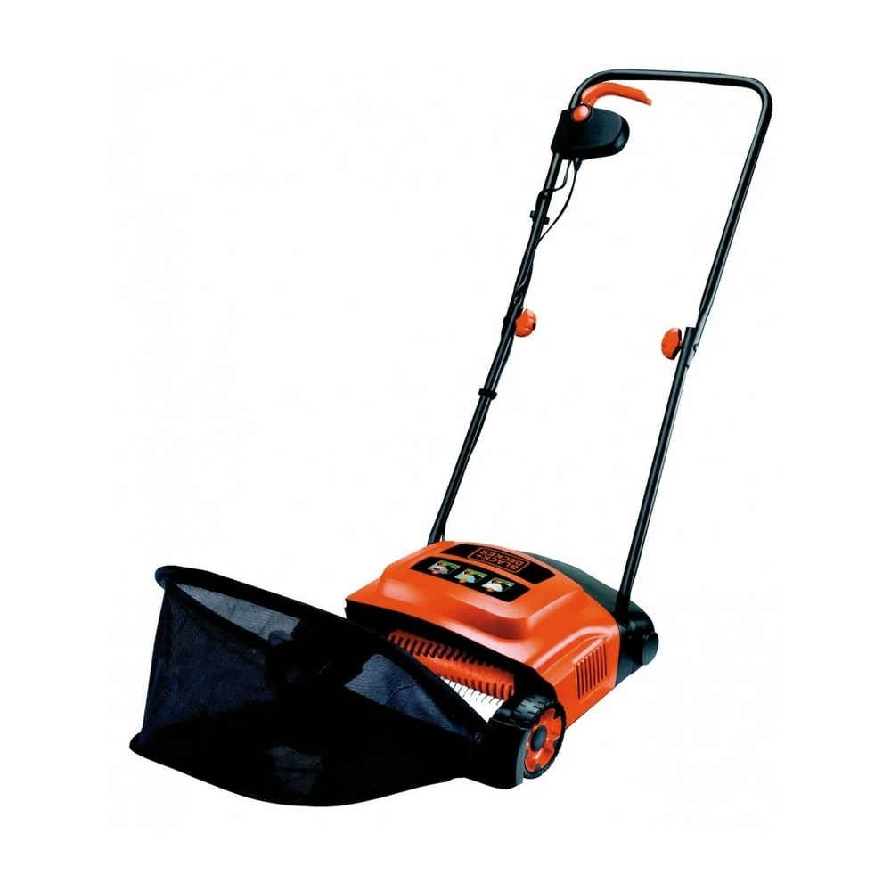 Black & Decker Scarificateur 600w Aerateur-démousseur 30 Litres Black+decker Gd300-qs Moteur à Induction 3 Black & Decker Scarificateur 600w Aerateur-démousseur 30 Litres Black+decker Gd300-qs Moteur à Induction