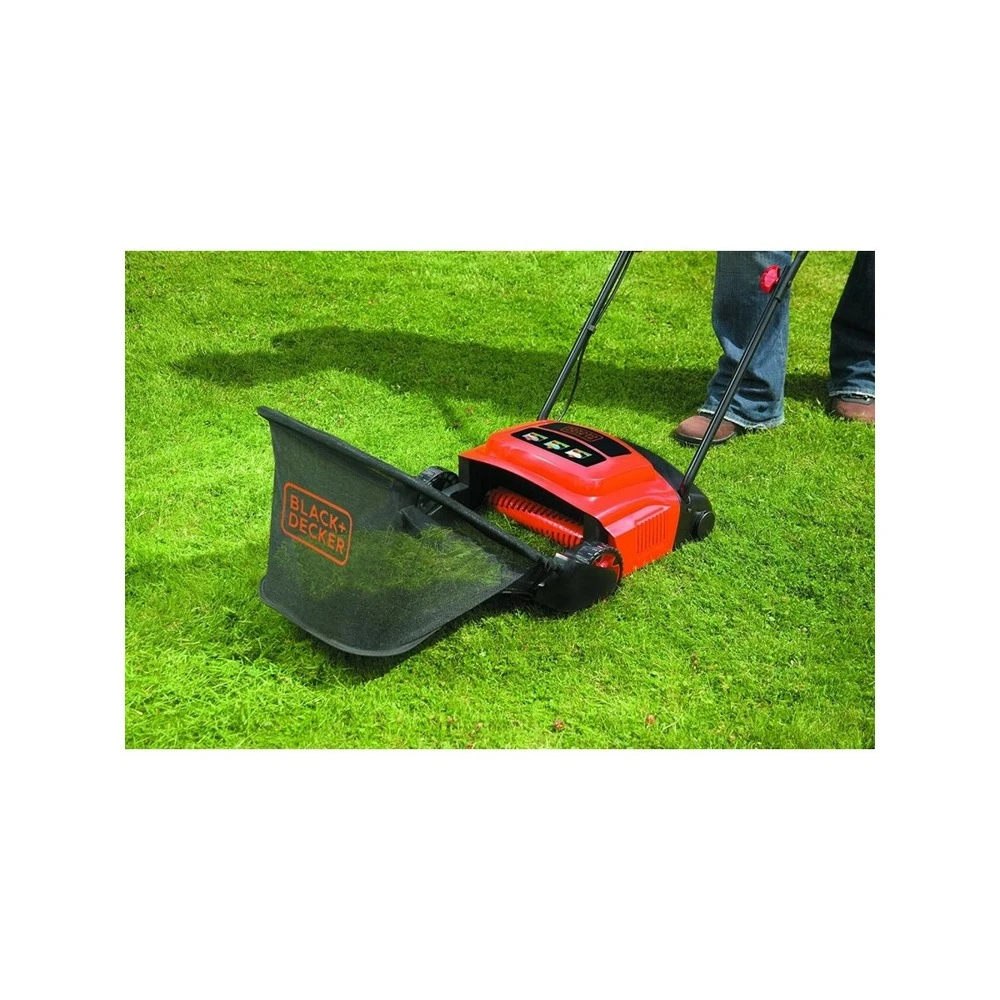 Black & Decker Scarificateur 600w Aerateur-démousseur 30 Litres Black+decker Gd300-qs Moteur à Induction 4 Black & Decker Scarificateur 600w Aerateur-démousseur 30 Litres Black+decker Gd300-qs Moteur à Induction – Image 2