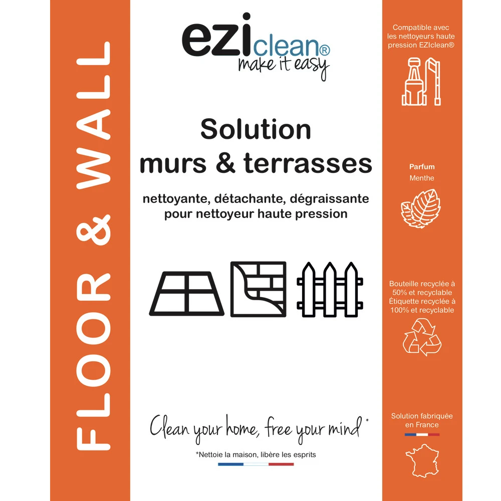 Solution Murs Et Terrasses Eziclean® Floor And Wall Pour Nettoyeur Haute Pression 4 Solution Murs Et Terrasses Eziclean® Floor And Wall Pour Nettoyeur Haute Pression – Image 2