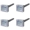 VIDAXL Kit 4 X Solaire énergie Anti Chasse De Rongeurs -Magasin De Fournitures De Jardin 64985a14e3c4e0.63698654