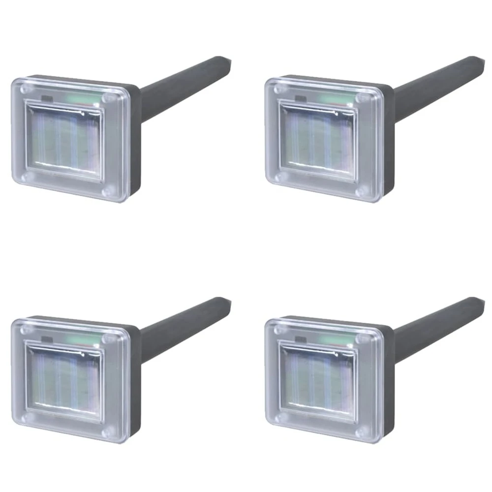 VIDAXL Kit 4 X Solaire énergie Anti Chasse De Rongeurs 3 VIDAXL Kit 4 X Solaire énergie Anti Chasse De Rongeurs
