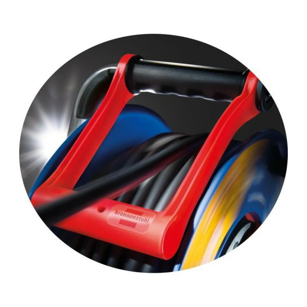 Brennenstuhl Enrouleur Silver Brico-500 50m H05vv-f 3g1.5 4 Brennenstuhl Enrouleur Silver Brico-500 50m H05vv-f 3g1.5 – Image 2