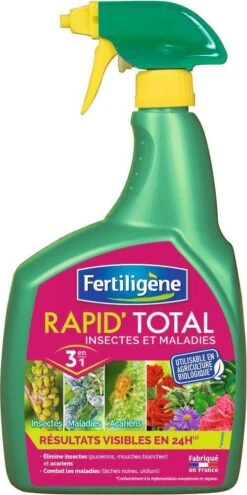 Traitement Insectes Et Maladies Rapid'Total Prêt à L'emploi UAB 800ml