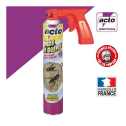 Lot De 2 Aérosol Acto Spécial Nids De Guepes - Efficacité Professionnelle - Volu -Magasin De Fournitures De Jardin a9a3ff033b1ff89e