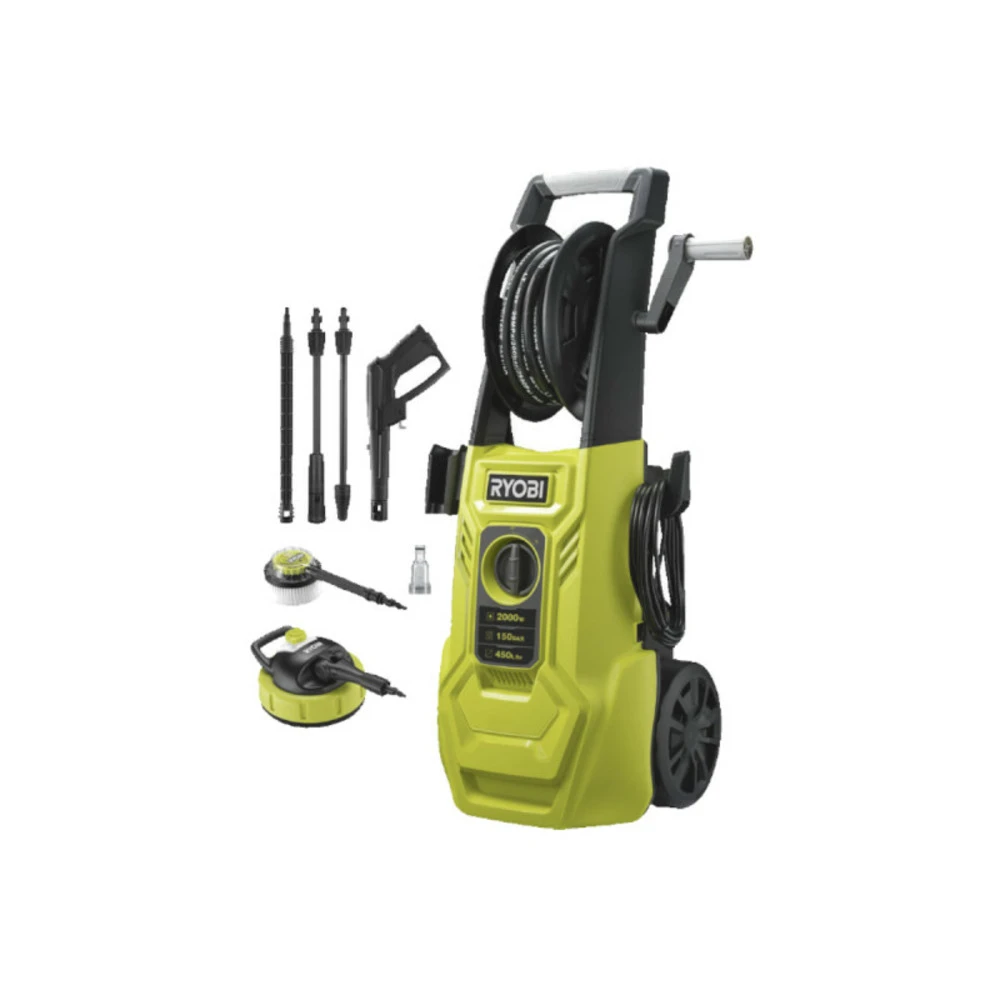Nettoyeur Haute Pression Ryobi - 150 Bars - 2000w - Ry150pwa 3 Nettoyeur Haute Pression Ryobi - 150 Bars - 2000w - Ry150pwa