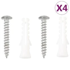 VIDAXL Supports De Panier Suspendu Avec Jardinières 4 Pcs Noir Acier -Magasin De Fournitures De Jardin bd2fce6cb2a55e0a